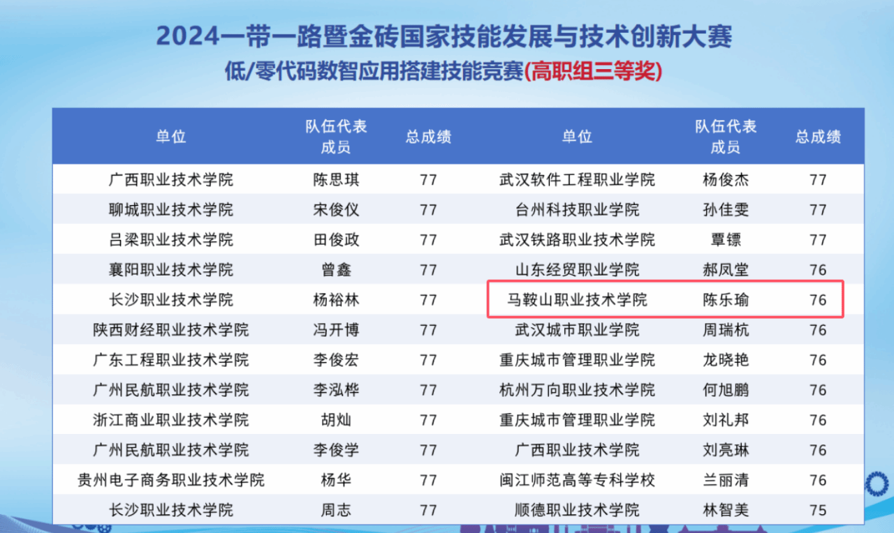 2024“一带一路”暨金砖国家技能发